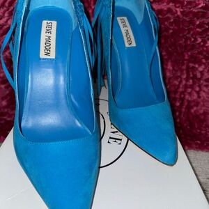 Steve Madden Vibrant Blue Heels